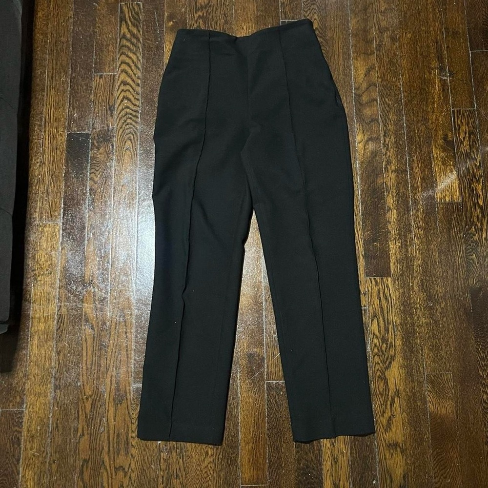 Zara Straight Leg Black Dress Pants